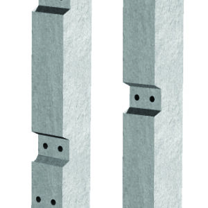 Recessed Concrete Posts