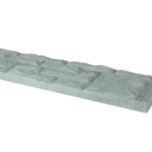 6' x 12" x 2" Rock Faced Gravel Board