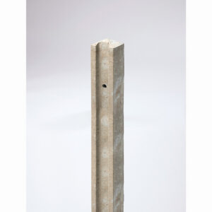 Slotted Grey Concrete Posts