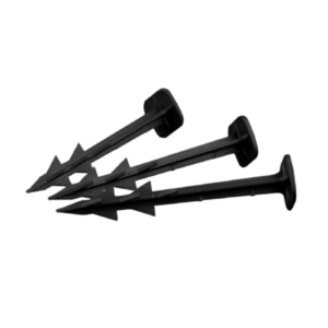 Plastic ground pegs